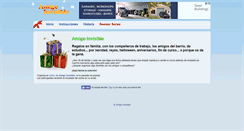 Desktop Screenshot of amigoinvisible.com.es
