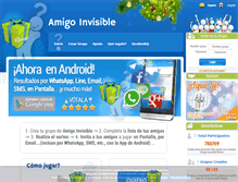 Tablet Screenshot of amigoinvisible.info